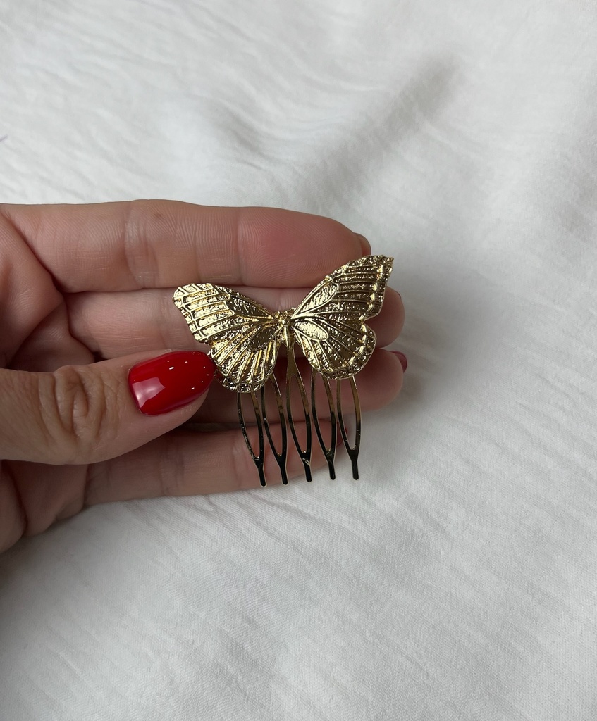 [d0004] peineta mariposa med.