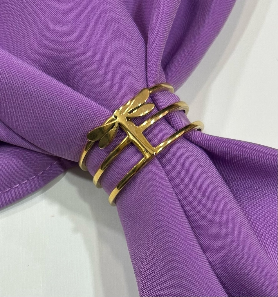broche anillo una libelula