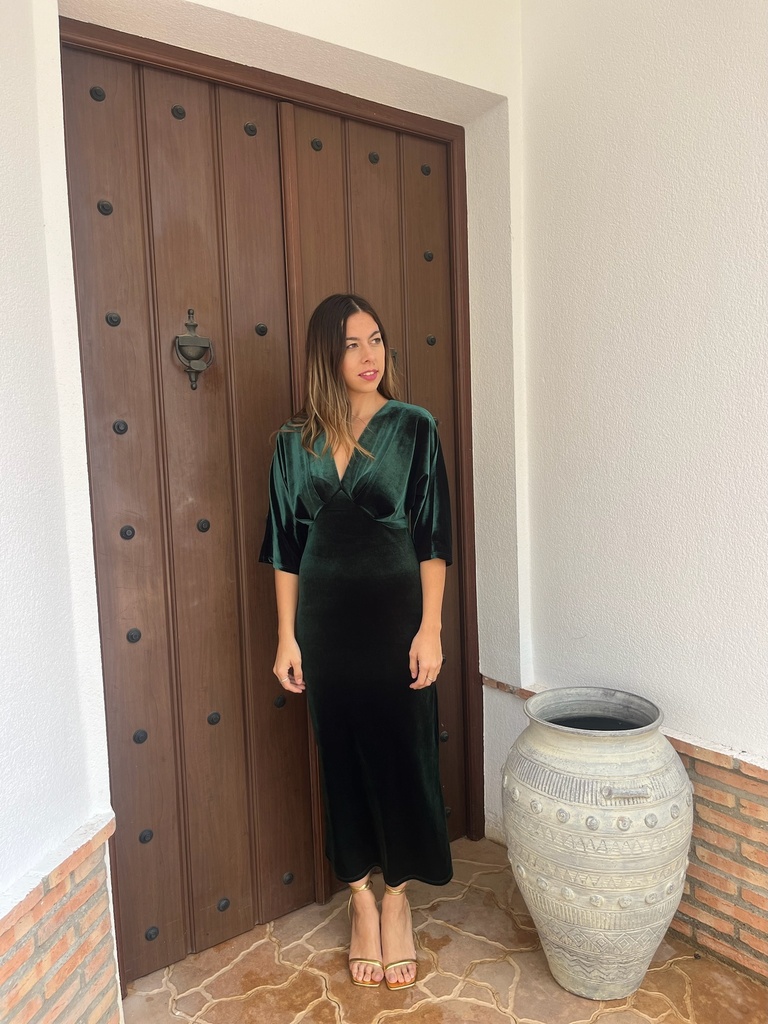 Vestido terciopelo