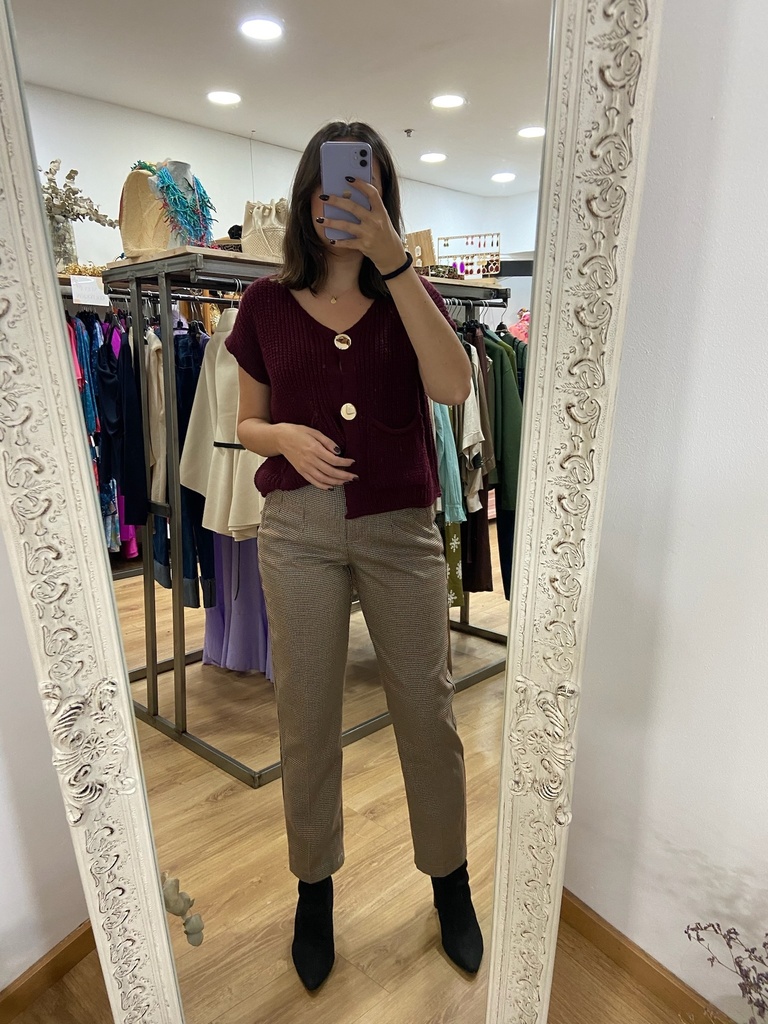 pantalon pata de gallo