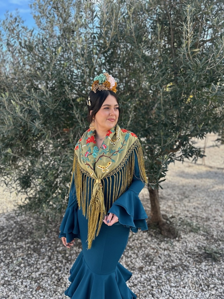 Mantón Mariposa