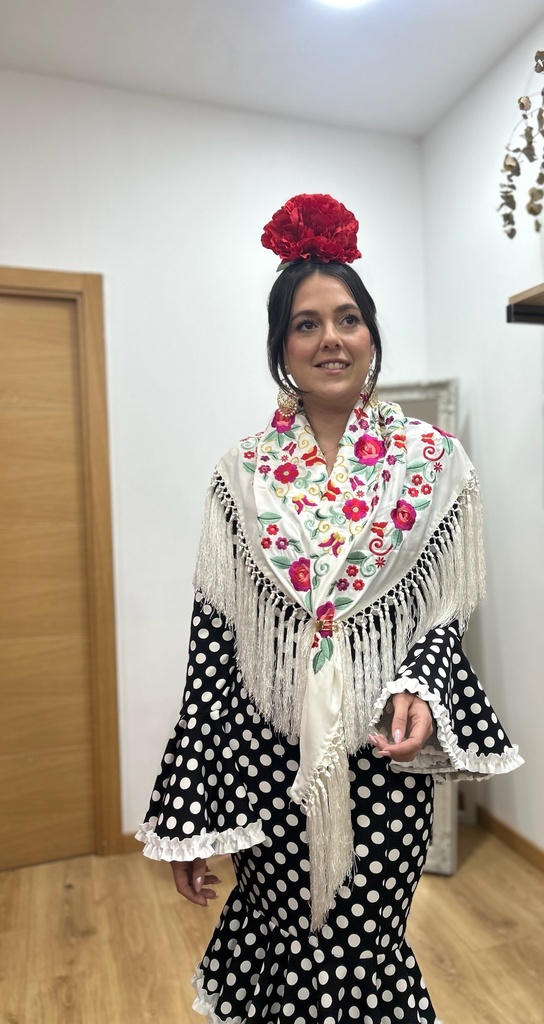 manton flamenca triana
