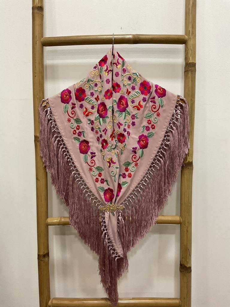 manton flamenca niña triana