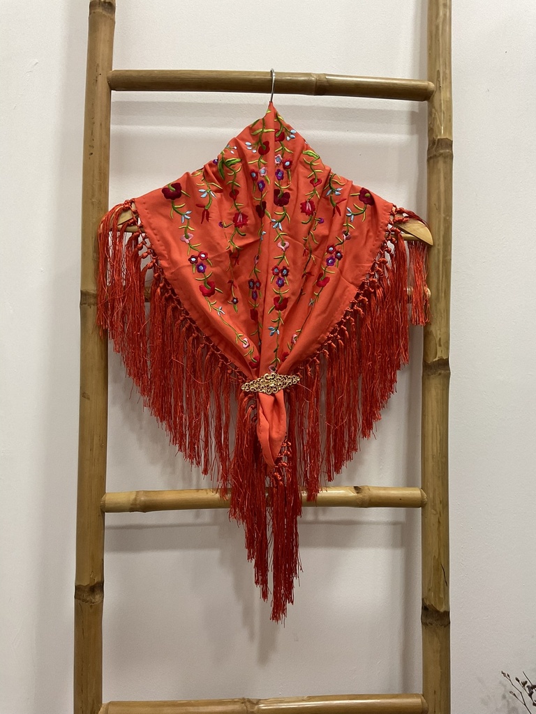 manton flamenca niña trini