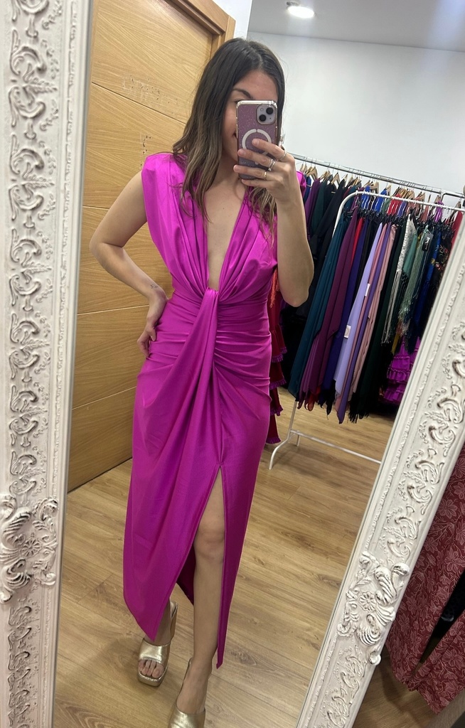 vestido lazada m/corta