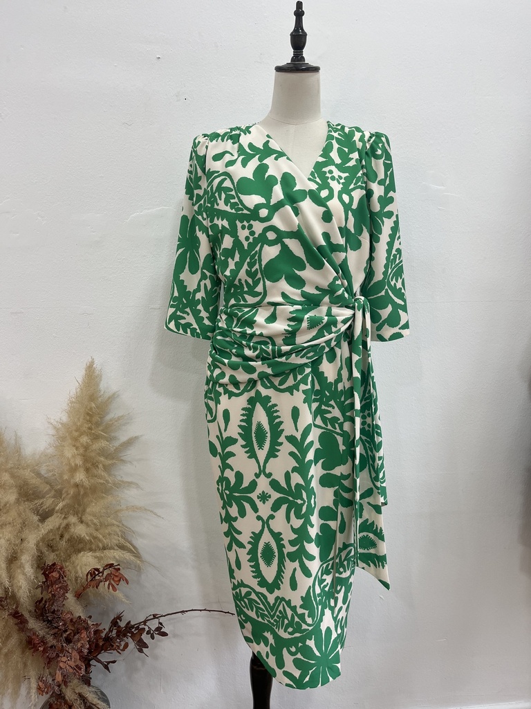 Vestido nabi verde
