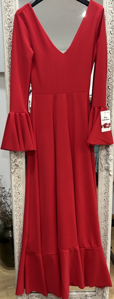 [25117rojo1] bata flamenca esperanza (Rojo, 1)