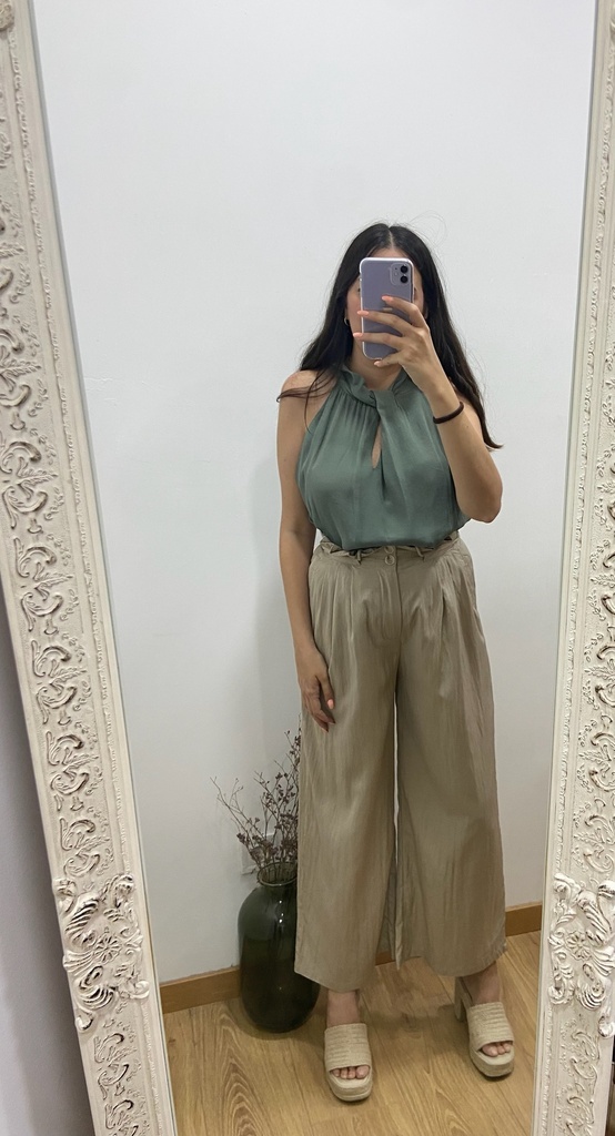 pantalon fluido cordon