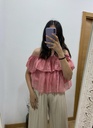 Blusa volantes