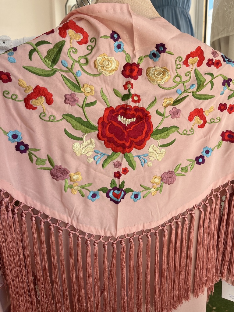manton flamenca niña pepi