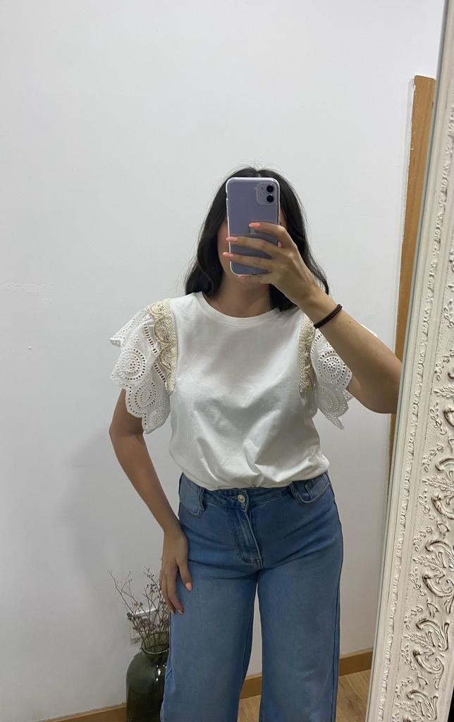camiseta chorreras