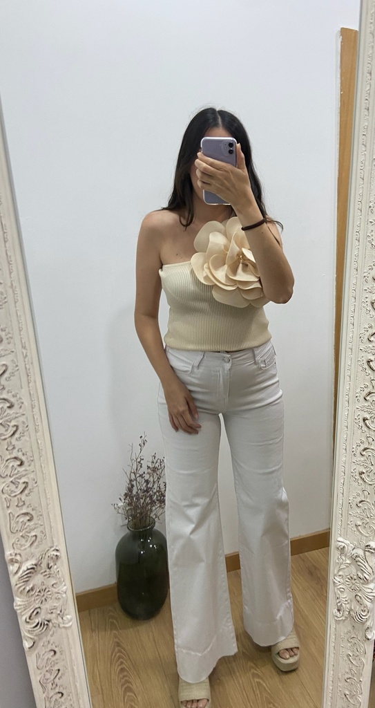 camiseta canale flor