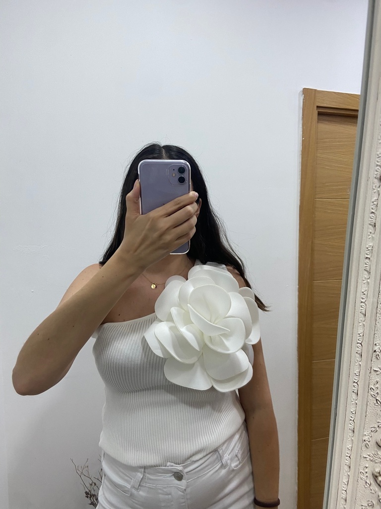 camiseta canale flor