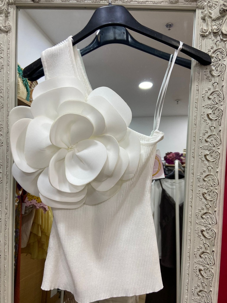 camiseta flor