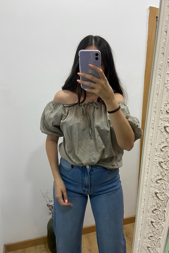 blusa lazo