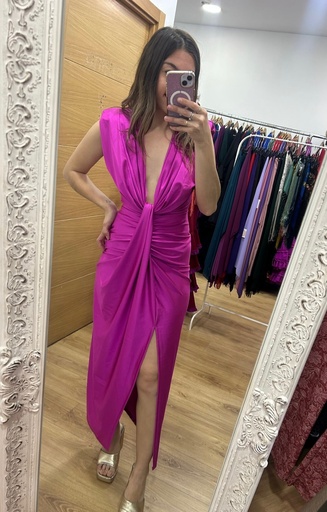 vestido lazada m/corta