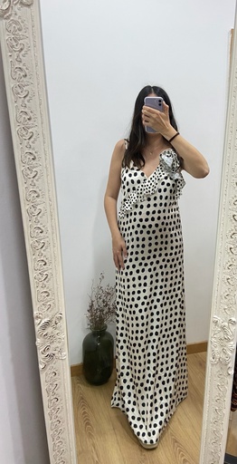 [24176] vestido lunares