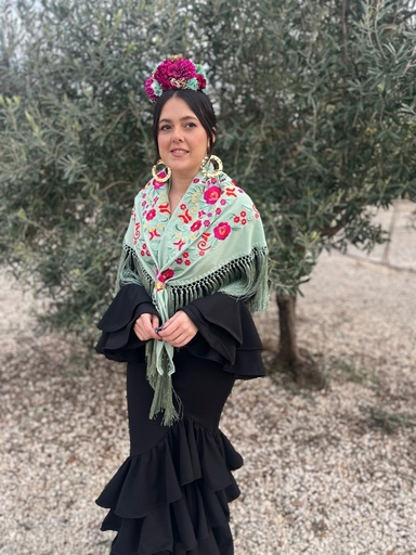 manton flamenca triana