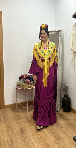 vestido flamenca azahara