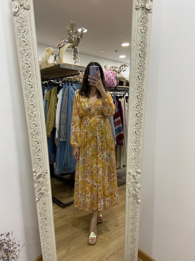vestido cinturon plieges