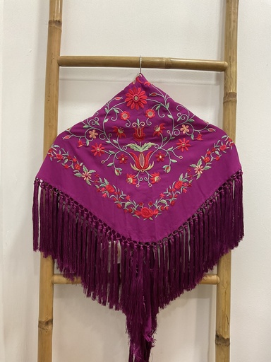 Manton flamenca acebuche