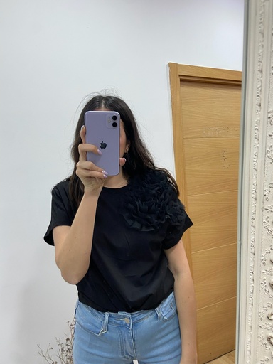 camiseta flor
