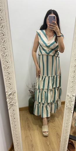 [12548] conjunto rayas