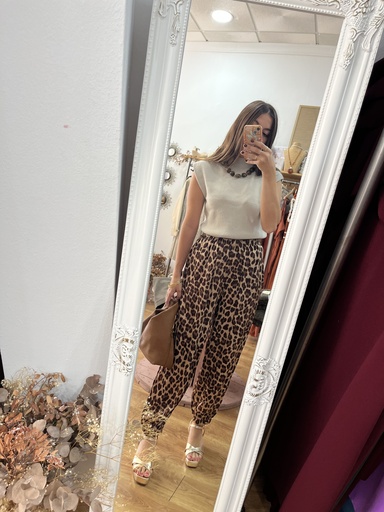 Jersey sin mangas punto