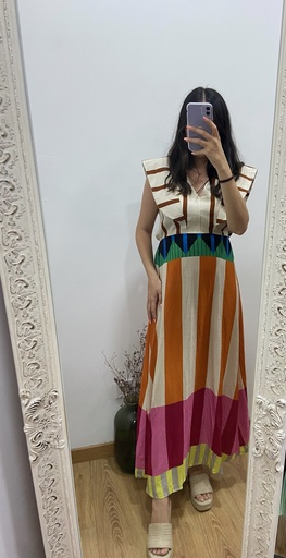 [125101] Vestido etnico