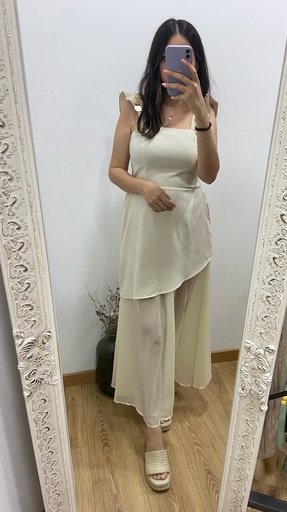 vestido medallitas