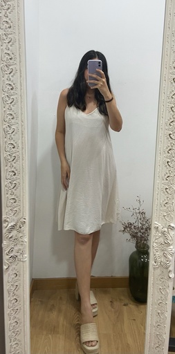 vestido tirante