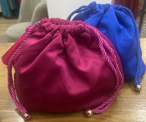 limosnera terciopelo