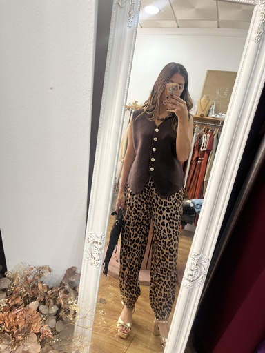 Pantalón bombacho animal