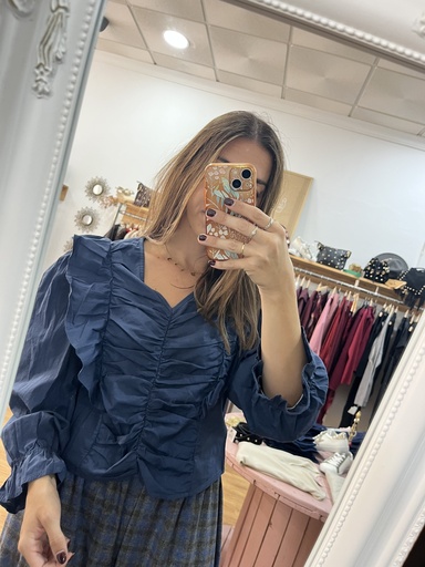 Blusa fruncido