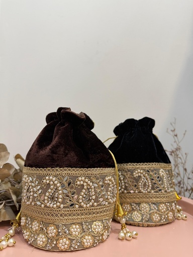 Limosnera terciopelo