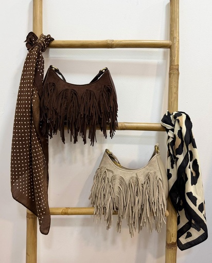 Bolso flecos