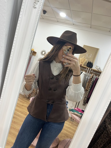 chaleco ante botones