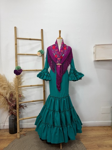 Vestido f Carmela liso