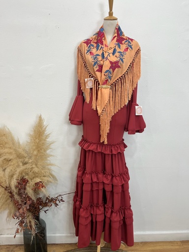 vestido flamenca tamboril