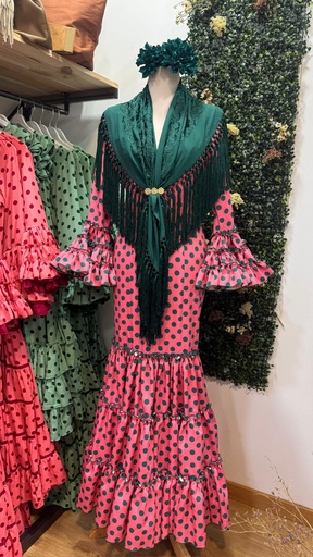 [302509] vestido f Carmela Lunares rosa